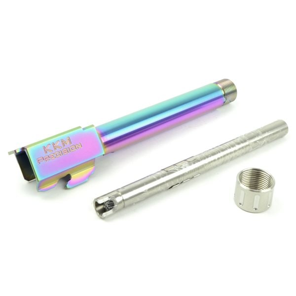 Guns Modify KKM G17 タイプステンレスアウターバレル (14mm逆ネジ