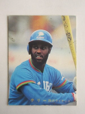82171 カルビープロ野球カード 1982年 No.171 西武 テリー 並下品