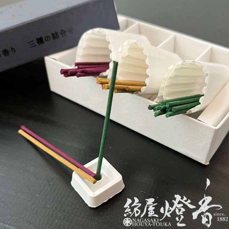 お香/詰合せ『香木の香り【三種[伽羅・沈香・白檀]/3種各10本アソート