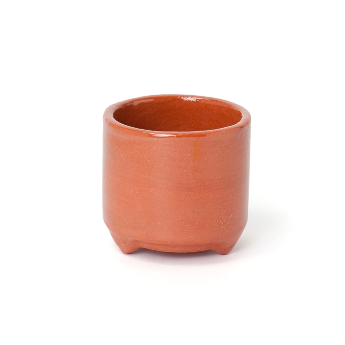 松栄堂の香器『聞香炉【楽焼(らくやき)-赤-】』聞香用 | 取扱い
