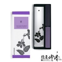 山田松香木店のお香『日本の色[スティック・香立セット]【若菖蒲襲】2