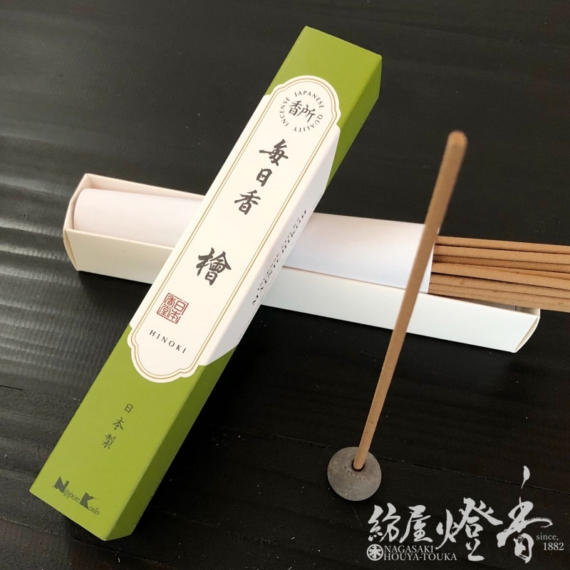 お香/お部屋焚き『香所・毎日香【檜（ヒノキ）】スティック30本入