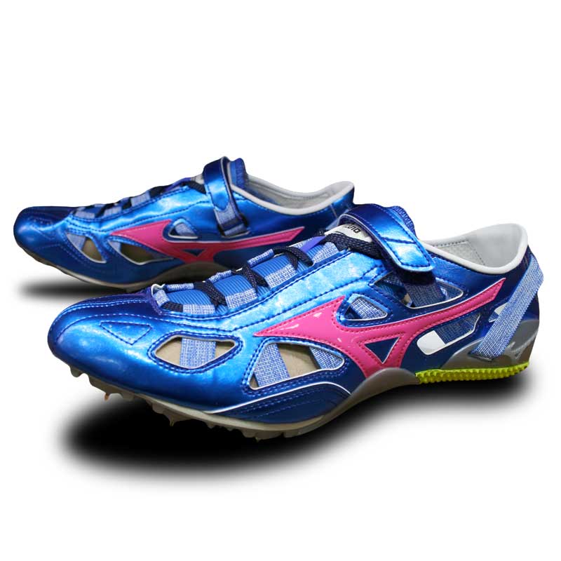 コイケオリジナル 陸上スパイク インクススプリント Sブルー/Fピンク