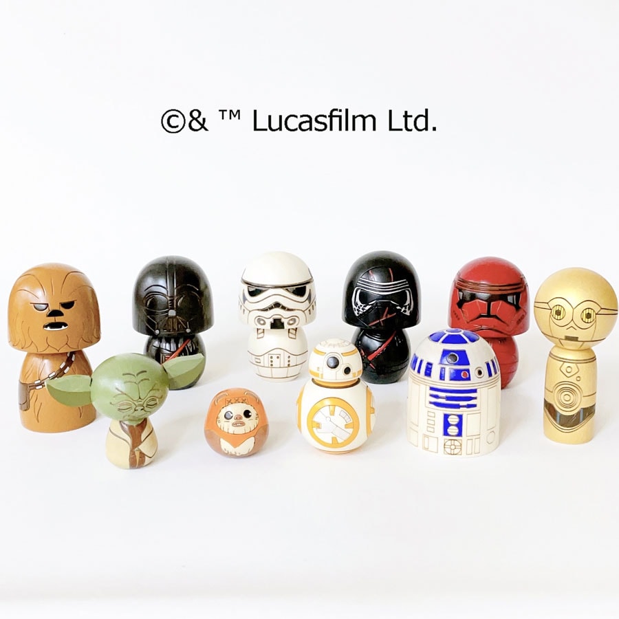 STAR WARS ストーム・トルーパー こけし 【 卯三郎こけし 】 スター