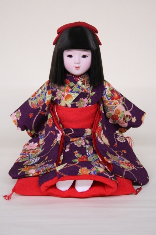 着せ替え座り市松人形 | 市松人形,12号 | 人形工房松寿オフィシャル