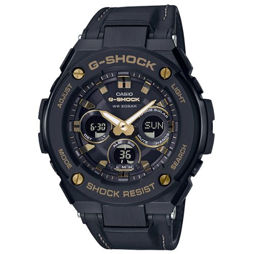 カシオGショックGスチール電波ソーラー腕時計 G-STEEL GST-W300GL-1AJF