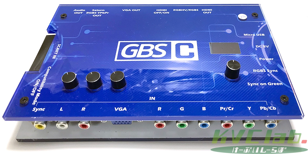 新品】 アップスキャンコンバーター GBS-Control （青筐体 USB電源