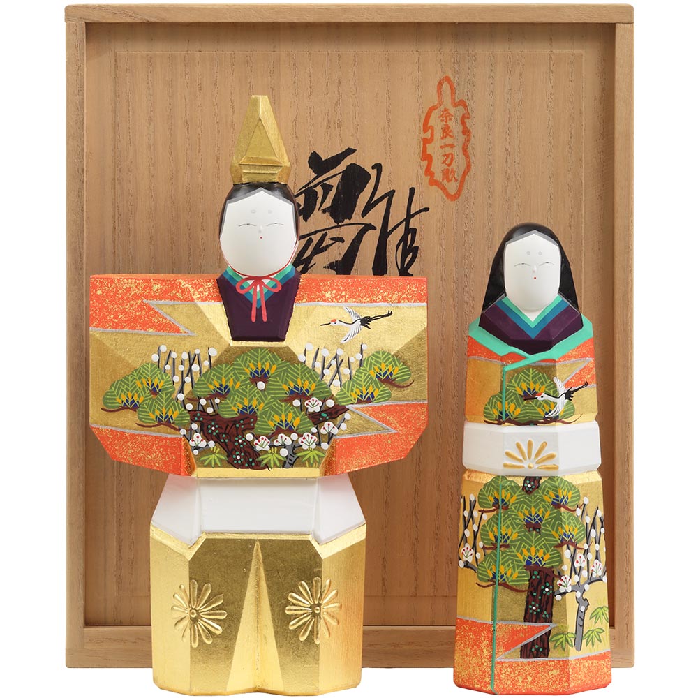 神泉作 奈良一刀彫 7号立雛 3H-I5-Z-US-S | すべての商品 | 【公式