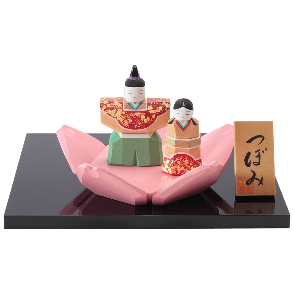 神泉作 奈良一刀彫 6号立雛 4H-I1 | 一刀彫（雛） | 【公式】 人形の久