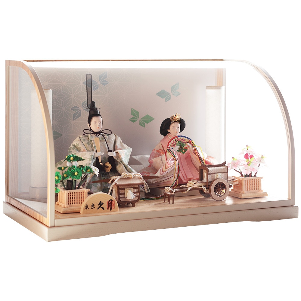 親王ケース飾り | 【公式】 人形の久月オンラインストア