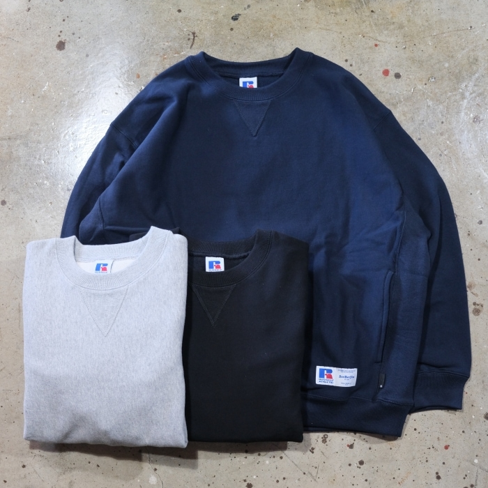 RUSSELL×BerBerJin ラッセルxベルベルジン【Soft Loop Back Sweat CN
