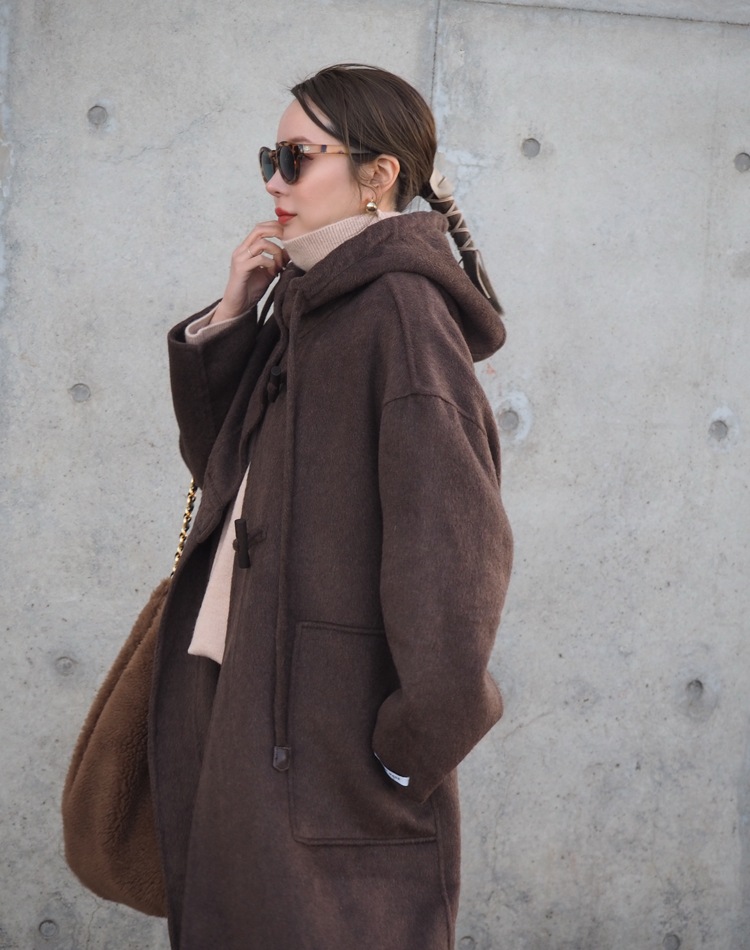 hooded duffle long coat | OUTER | LAULEN（ローレン）