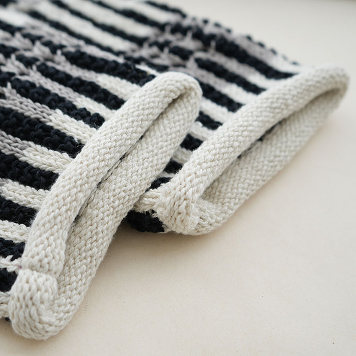 bn-23sm-020） / BATONER(バトナー) /MIX YARN CREW NECK (ミックス