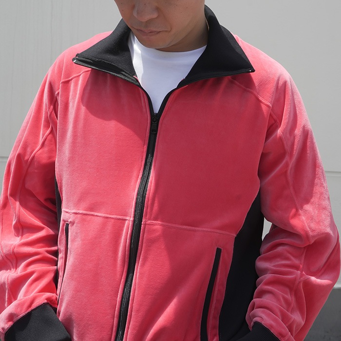 □(anc-ct70) / ANCELLM (アンセルム) / VELOUR SWITCHING JACKET