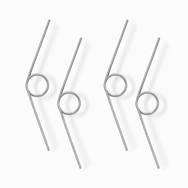 パーツのみ 】シールズ 45 密閉ダストボックス フタ用巻きバネ2本組 ×2