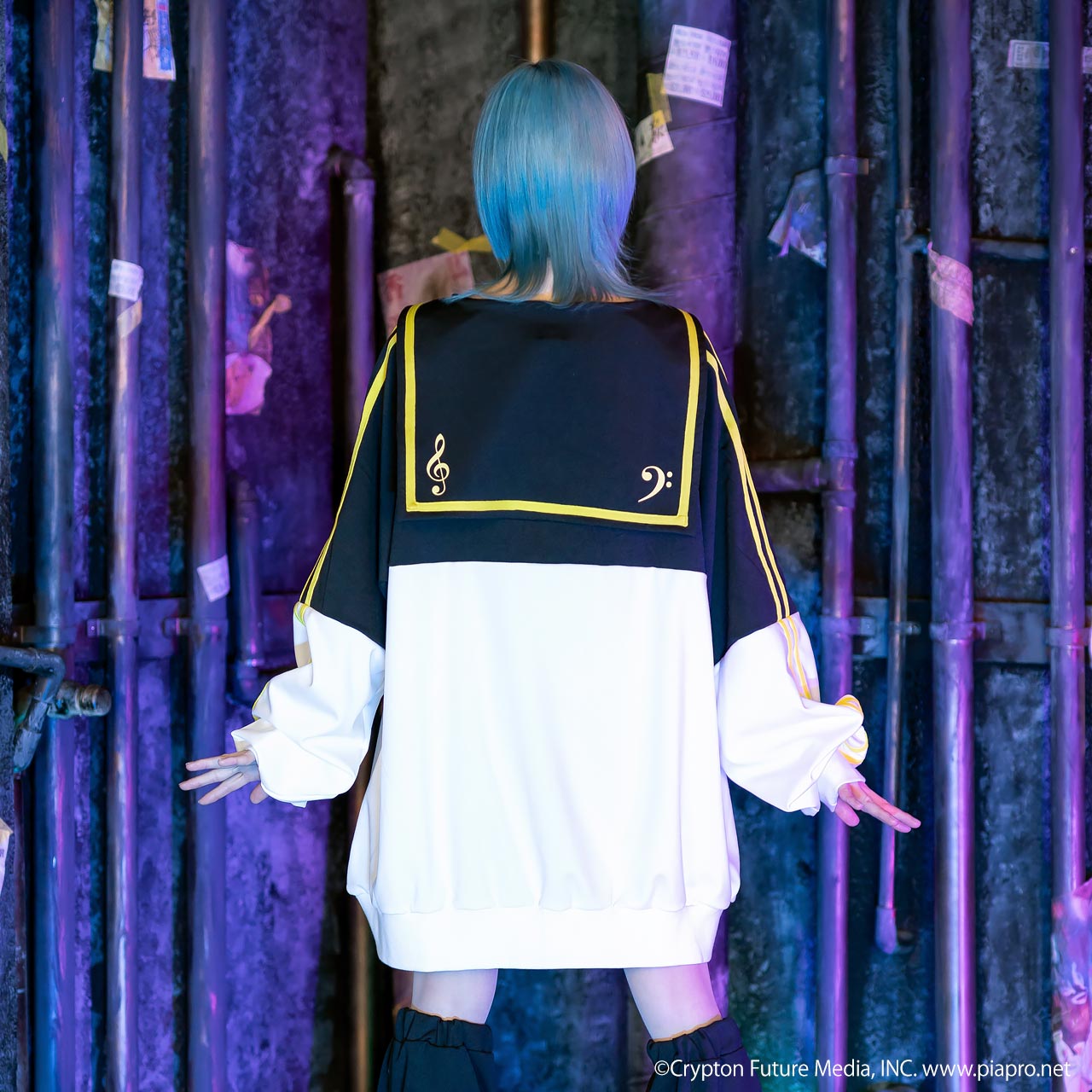 鏡音リン・レン セーラージャージ 【BLACK×WHITE】/ 鏡音リン・レン