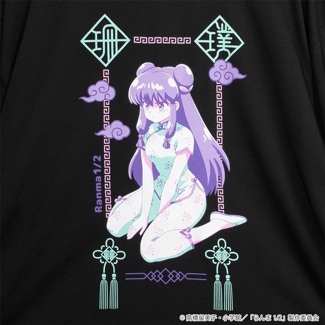 らんま1/2 シャンプーロンT【BLACK】 / らんま1/2×リッスンフレーバー