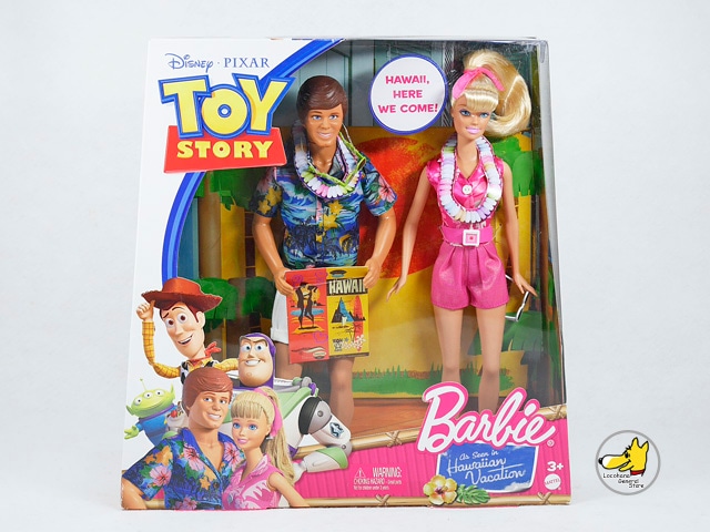 TOY STORY トイストーリー Barbie Hawaiian Vacation バービー＆ケン