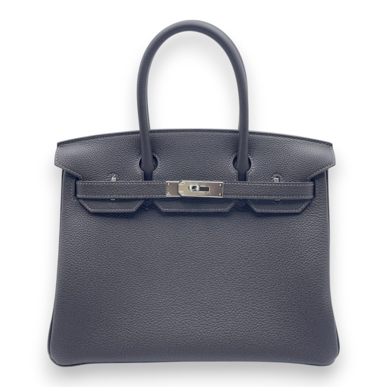 エルメス バーキン 30 べブラン トゴ シルバー金具 K刻印 - ブランド品