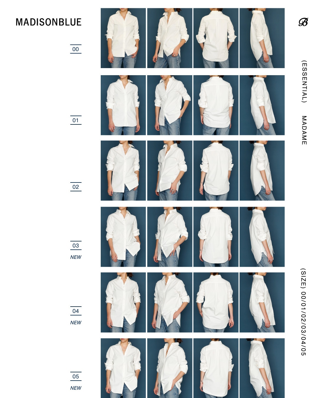 MADAME SHIRT WASHED OUT | ESSENTIAL | MADISONBLUE