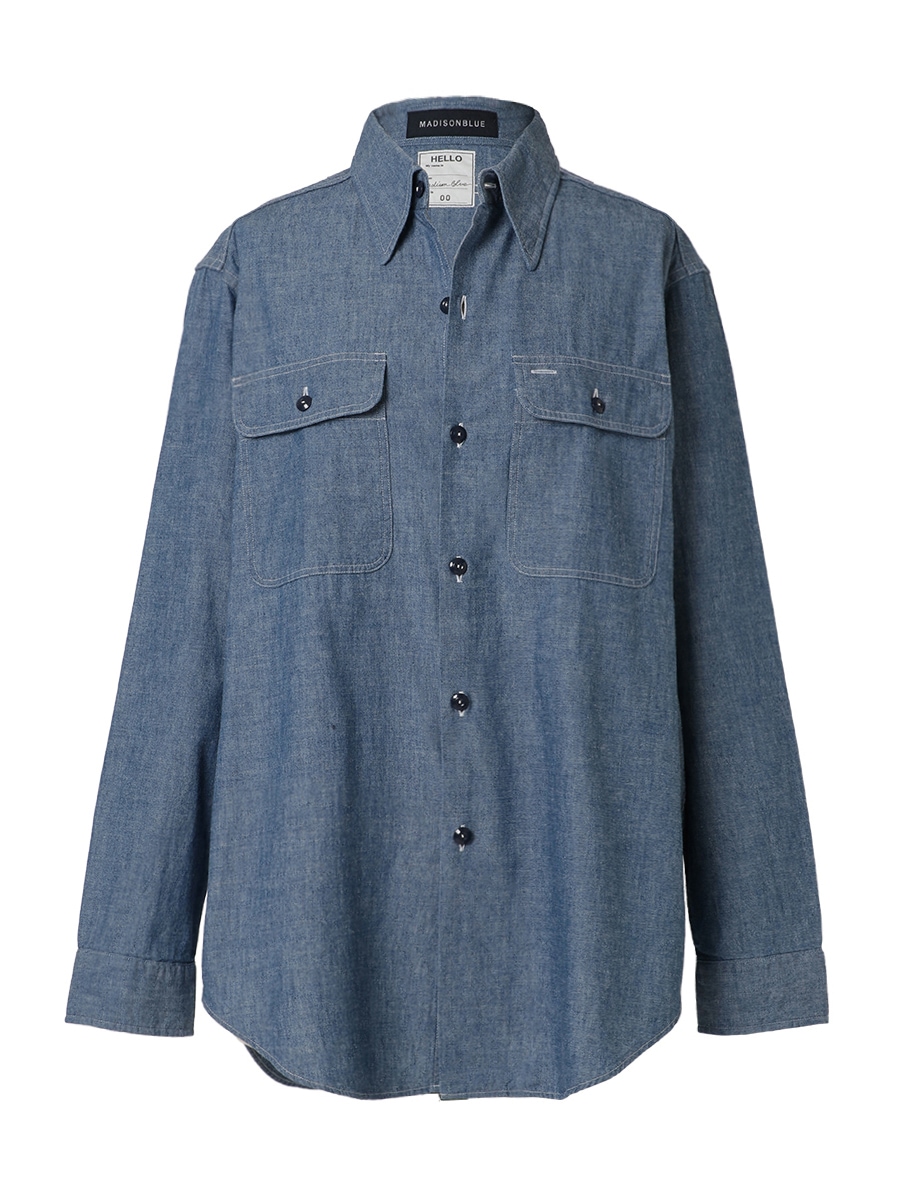 HAMPTON CHAMBRAY SHIRT(OW) | SUMMER RECOMMEND | MADISONBLUE