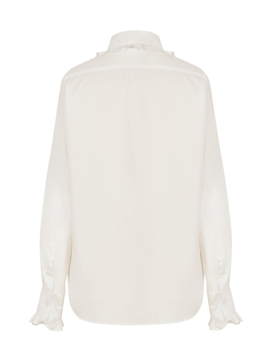 ROUND COLLAR FRILL SH L.OX | SUMMER RECOMMEND | MADISONBLUE