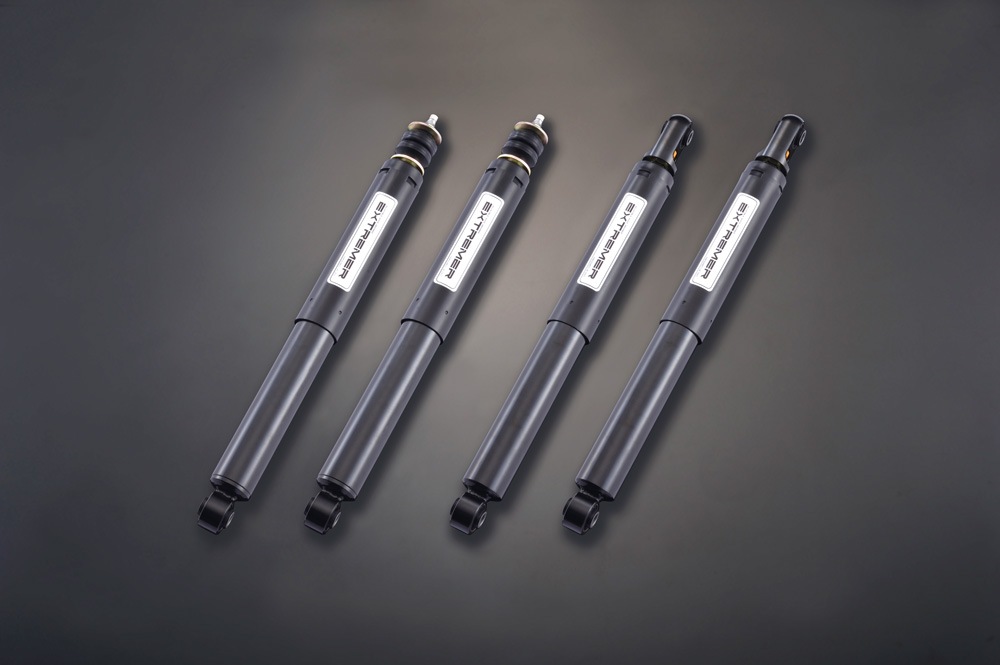 JB23/33/43 EXTREMER BLACK ロングショックアブソーバー 15段 2インチ