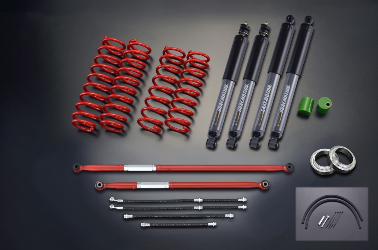 FARM サスペンションセット 新型ジムニーシエラ JB74【 EXTREMER GRAY