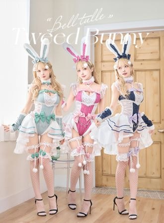 ビビッドピンクは予約】ベルチュールツイードバニー《オリジナル