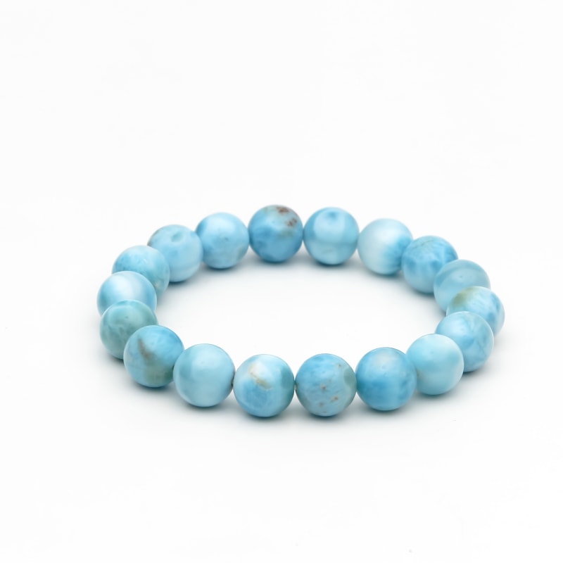 ラリマー丸玉ブレスレット 11mm｜マライカ公式通販