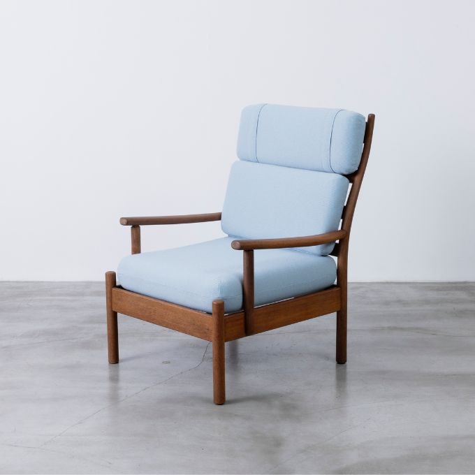 リリー 木肘一人掛けソファ［MF-039］｜一点モノ家具通販のマルニ