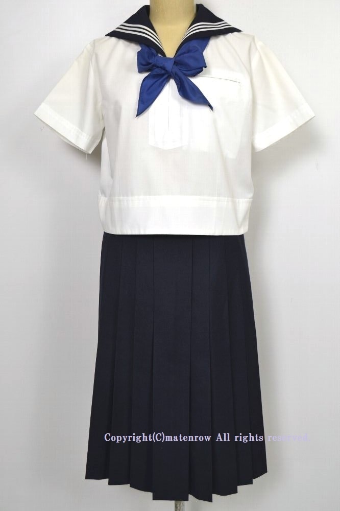 東京都 東京女学館中学校・高等学校 セーラー夏服(現行 Green mate製