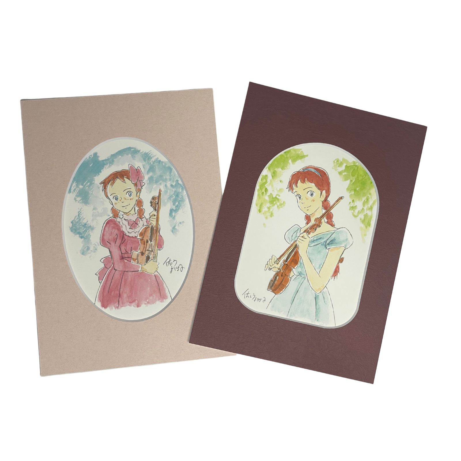 赤毛のアン アートセット ピンク＆レッド | ☆その他世界名作劇場