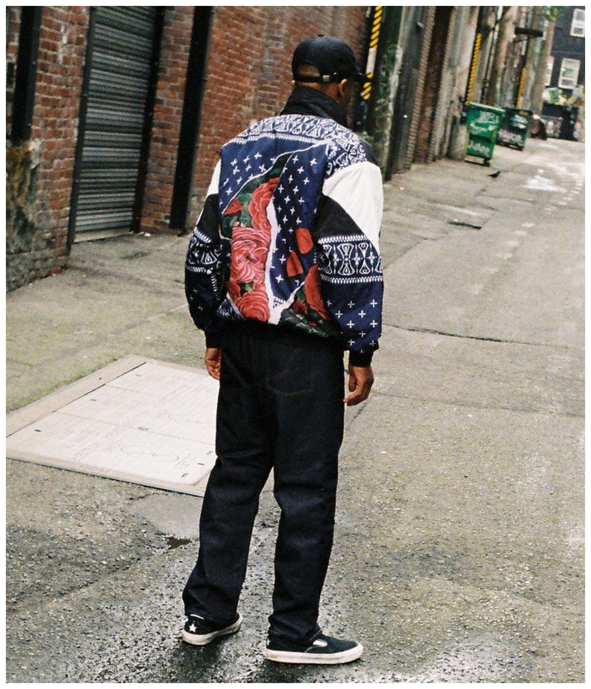 BANDANA 80'S JACKET【NAVY】｜CHALLENGER｜MELTING POT（正規取扱店