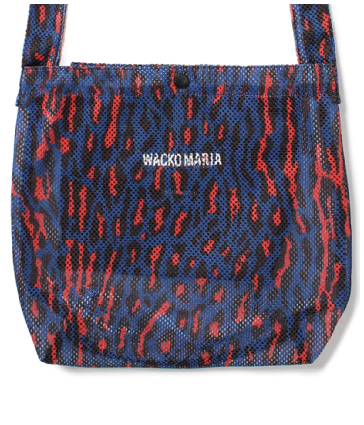 SPEAK EASY / LEOPARD MESH SHOULDER BAG【BLUE】｜WACKO MARIA