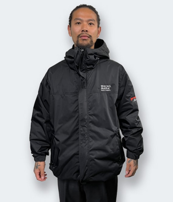 MOUNTAIN PARKA ＜NANGA＞【BLACK】｜WACKO MARIA｜MELTING POT（正規