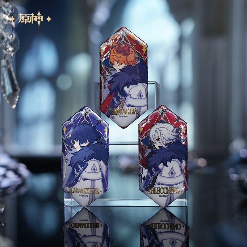 原神 フリンズ 空月の歌主題シリーズ 缶バッジ 12点セット