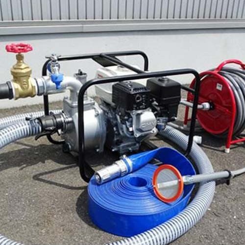 工進 2インチ エンジンポンプ KH-50P 散水オールセット 《散水バルブ