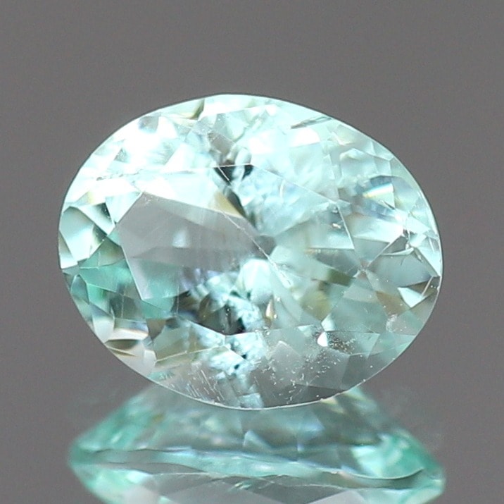 天然フォスフォフィライト 0.885ct 【美しい薄荷色】 希少石 ボリビア