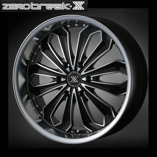ハイエース用アルミホイール】ゼロブレイク X(zerobreak X)《20インチ