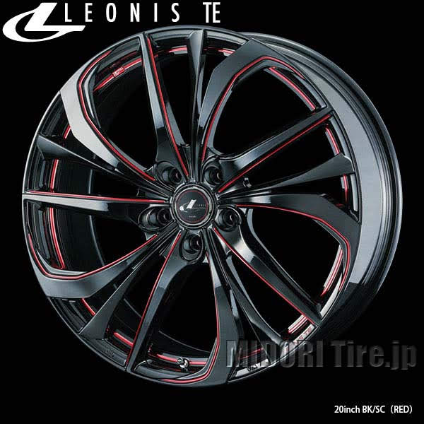 Weds LEONIS TE｜ 17インチ×6.5〈4枚〉｜ドレスアップホイール