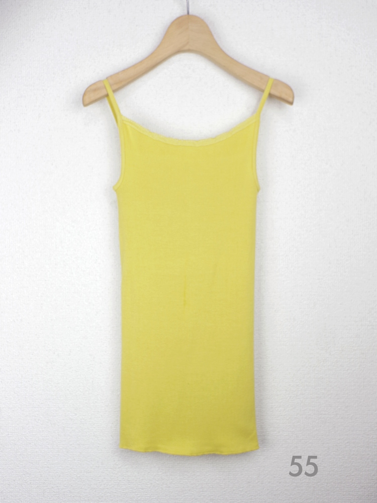 new】リブ キャミソール | MILFOIL 2分袖/タンクトップ/キャミ