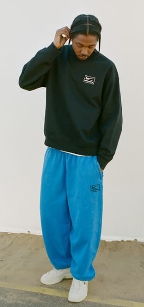Nike x Stussy スウェット Washed NRG Fleece Crewneck DO5310-010