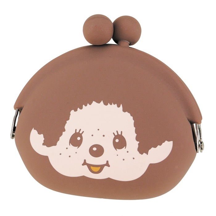 モンチッチ シリコンがまぐち ブラウン|【ぬいぐるみのセキグチ