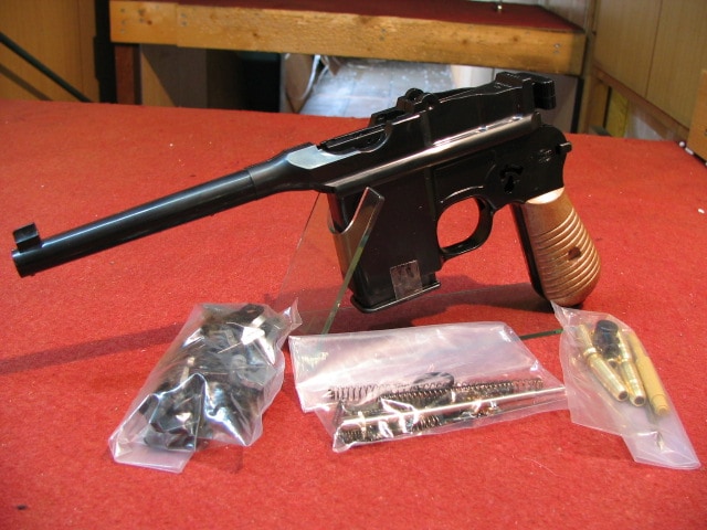 即日発送 マルシン 発火可能モーゼルm712 モデルガン 即日発送