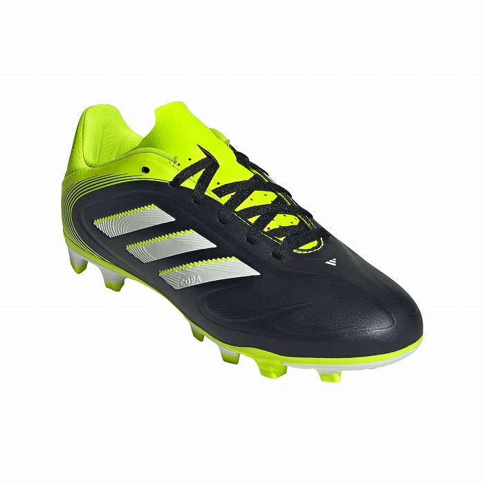 ADIDAS アディダス COPA PURE3 CLUB FXG J(ブラック×ホワイト×イエロー