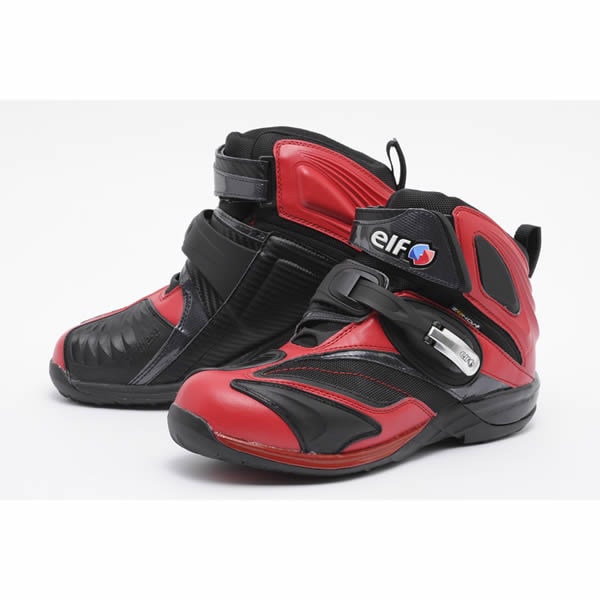 エルフ（elf）シンテーゼ14 ライディングシューズ（レッド）｜モーター