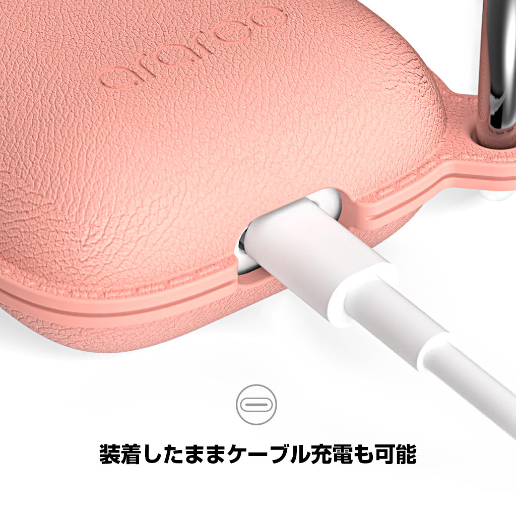 araree（アラリー） AirPods 2 カラビナ付きケース araree AirPods