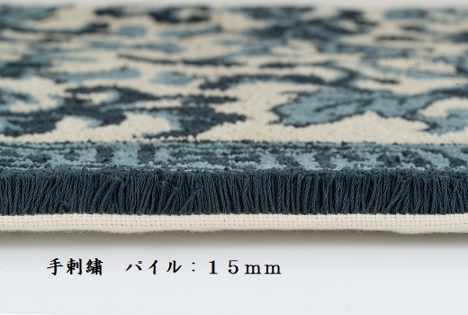 yumi2810 鍋島段通 50x50cm yumi2810 鍋島段通 50x50cm 鍋島緞通吉島家