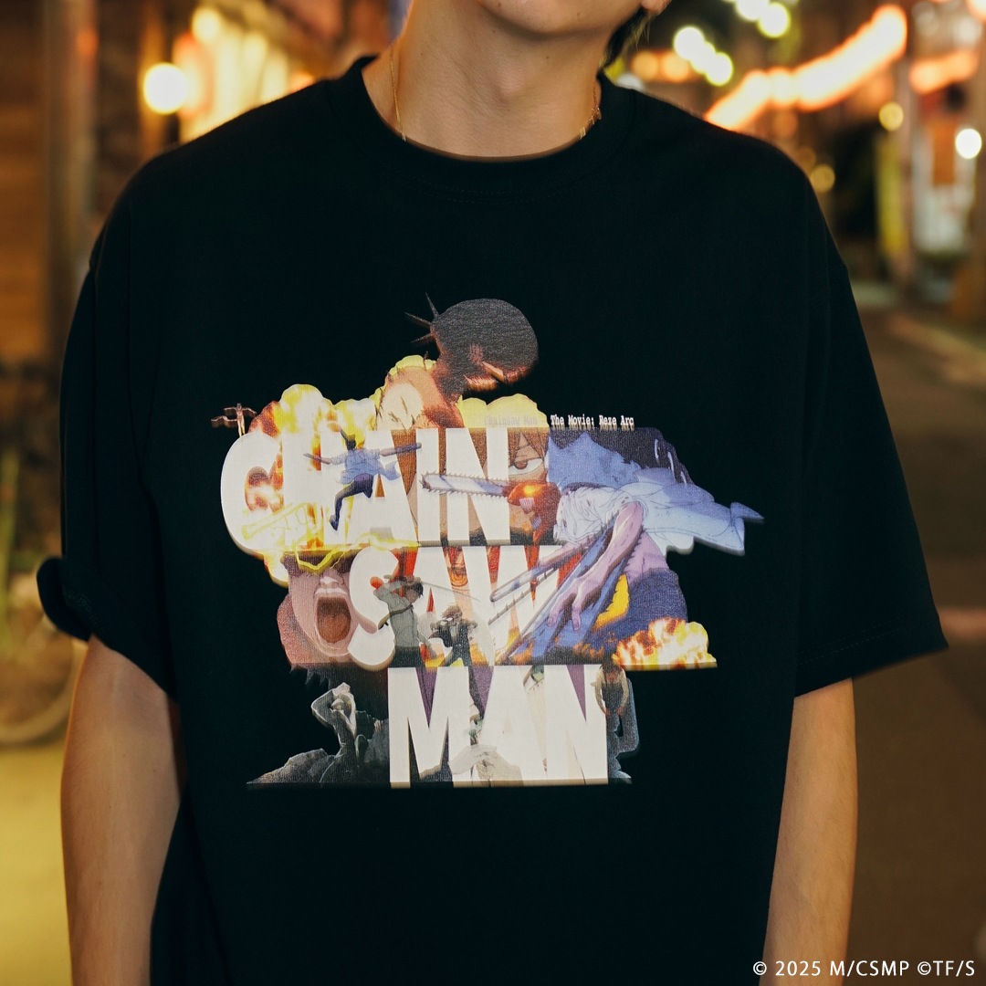 劇場版『チェンソーマン レゼ篇』 クリエイターコラボTシャツ Q-TA